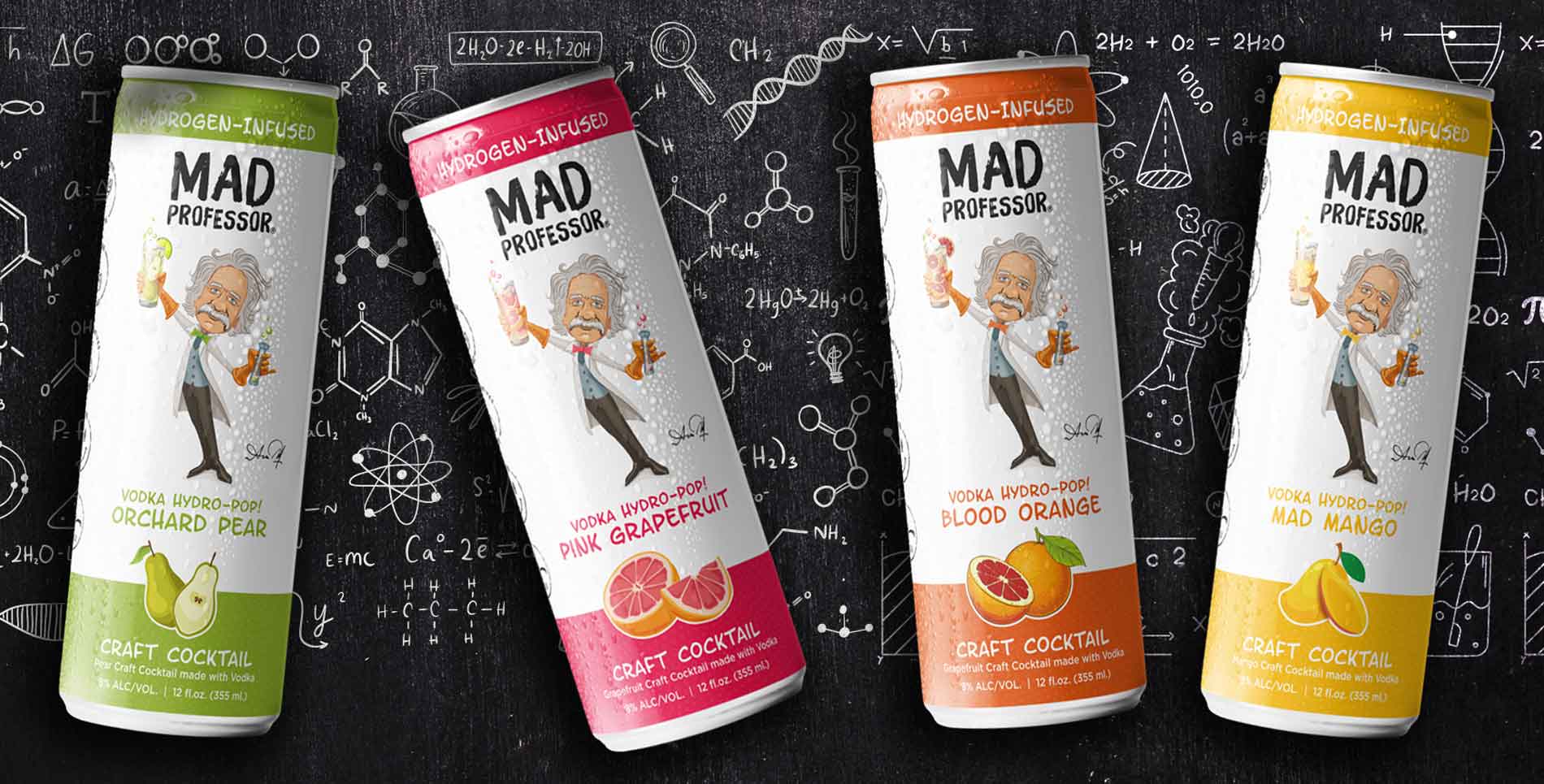 Mad Professor Hydrogen-Infused Craft Cocktail