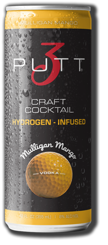 3 PUTT Mulligan Mango Vodka Craft Cocktail
